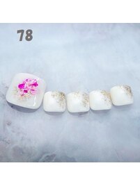 フットネイル：No.78