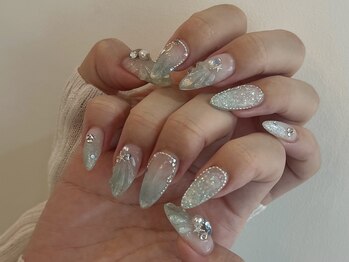 ジェミーネイル シンジュク(Jemiy nail shinjuku)/【Saki】マーメイドマグビジュー