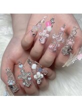 ハートネイル(Heart nail)/ゴテゴテネイル