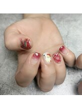 ソル(Sol)/チェックネイル