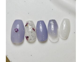 ドライフラワー×ライラック