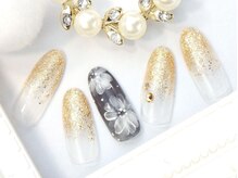 ネイルズガッシュ 大森駅前店(NAILs GUSH)/＊大人フラワー＊