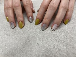 春カラーネイル