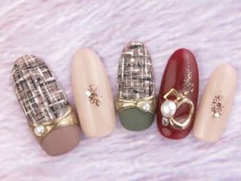 ツイードネイル