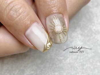 アイヴィー(IVY)/デザイン-ミラーネイル