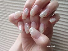 ケイアイエムネイル(KIM nail)/ヌーディーストーンネイル☆