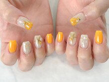 テラス(TERRACE)/夏の貝殻ネイル