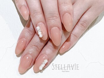 ステラヴィエ(Stellavie)/マオジェルワンカラー+ビジュー