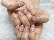 トランクイル(Tranquil)/ミラーフレンチネイル