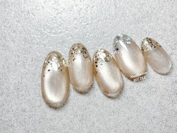 リシエル ネイル アンド アイラッシュ 新琴似店(RiCIEL)/クリスマスネイル