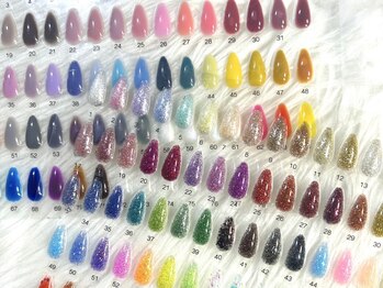 アティナの写真/【カラーグラデーション（オフ無料）￥4,000（1H）】定額ネイルが豊富♪お気軽に相談ください◎
