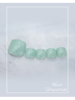 はあとねいる 銀座新富町店/フットネイルNo.11