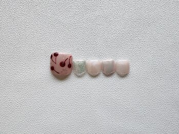 ツーバイ マックスビューティー 下北沢(2by MAX BEAUTY)/フットさくらんぼデザイン9350円