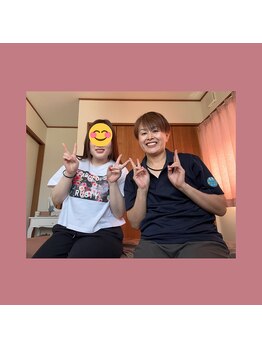 ラシー(la she)/産後整体でご来店のママさんと♪