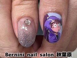 秋葉原ネイル/手描きネイル/銀座