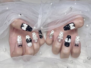 ハートネイル(Heart nail)/ドットネイル