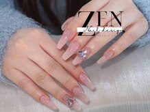 ゼン ネイル デザイン 池袋(ZEN NAIL DESIGN)/* 長 さだしやり放題×つけ放題