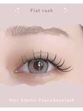 ヘアースタジオ ピース アンド アイラッシュ(Hair Studio Peace&Eyelash)/フラットラッシュ150本