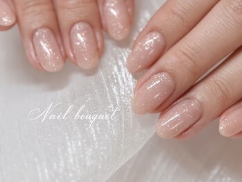 ネイルブーケ 天満橋(Nail bouquet)の写真/毎日に馴染む上品さ。細部まで美しい大人のシンプル上質ネイル。フェミニンで柔らかな印象へ。《天満橋》
