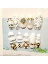 ハニーズネイル(Honey's Nail)/クリアベース×マリンテイスト