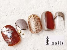 アイネイルズ 新宿店(I nails)/ニュアンステラコッタ