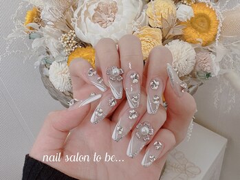 ネイルサロン トゥービー 御徒町上野(To Be)/チップ付け放題コース16980円