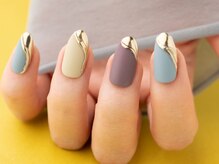 ヴァンネイル(VINGT NAIL nail&eye beauty)/マット＆ミラー