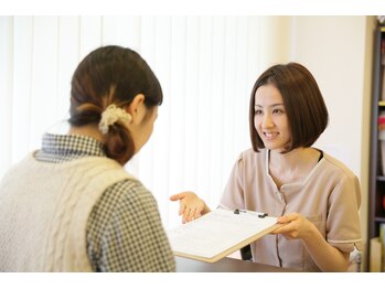 徳島藍住整骨院 ザ ビー(THE B)/施術の流れ１【受付】