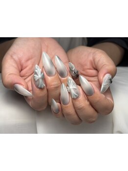 長さ出しのできるサロン