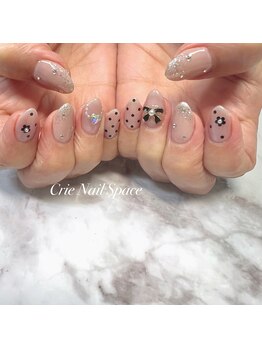 クリエネイルスペース 伊勢店(Crie Nail Space)/大人ガーリー