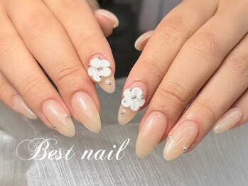 Best Nail 銀座店【ワンホンネイル・スカルプ・パラジェル・上品ジェルネイル】/持ち込みシンプルデザイン