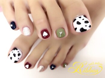 ネイルサロンリボン(Ribbon)/フットシンプル