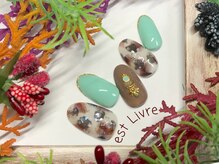 エストリブレ(estLivre)/ホワイトべっこう