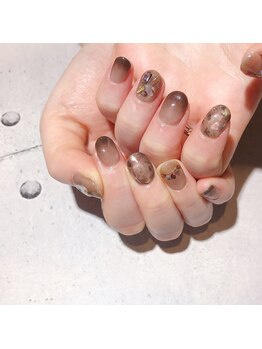 アティックネイルアトリエ(attic nail atelier)/ニュアンスネイル★