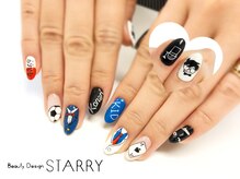 スターリー(STARRY)/痛ネイル　コナン　KID　手描き