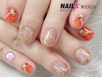 ネイリックス 栄ガスビル(NAILX)/ニュアンスネイル♪