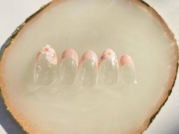 ネイルサロン フローリア(nail salon Florir)/桜フレンチネイル