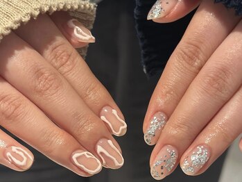 フロウネイル(Flow nail)/持ち込みデザイン