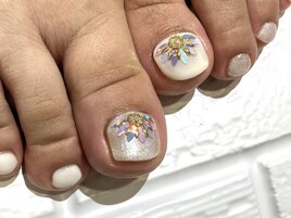 酒井限定フット親指アート