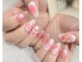 チークネイル×キャラ