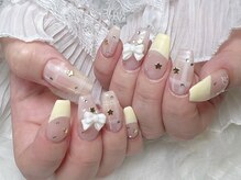 アビス(Abyss)/ガーリー春ネイル