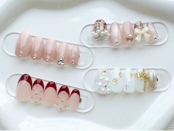 ハッカネイル(HAKKA NAIL)の写真/選べる３つの定額アートコース♪毎月変わるサンプルからお選びいただけます！お悩みの方はご相談ください☆