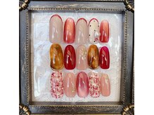 12月ハンド定額デザイン♪\7700(カルジェルに変更の場合　\8250)