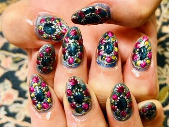 ブランシュ 藤沢(Blanche)/オーダーメイドネイル 宝石箱