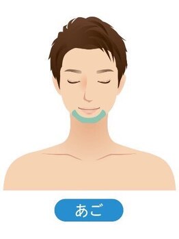 ボス 大垣店(BOSS)/ 【顔脱毛/ヒゲ脱毛】あご #脱毛