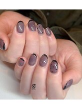 チェリー(CHERRY)/フレンチネイル￥5500