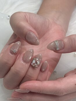 文 浅草(フミ)の写真/ご新規様&4週間以内の再来店の方は付替えオフ無料!オフィスネイルからアートまでお任せください◎