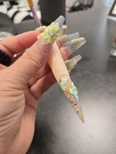 エゴ ネイルアトリエ(Ego.nail atelier)/Acrylic scalp / Design/ 3D