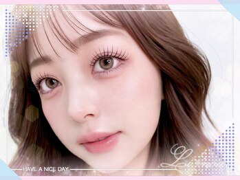 リノア 調布(Li'noa)の写真/NEW★下LEDエクステでぱっちり可愛い瞳へ…☆中顔面短縮見せを叶える！最新技術で魅力的なお目元に♪