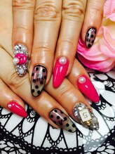 ネイルサロン ラクス(Lacus)/シースルー柄♪